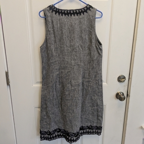 Roberta Roller Rabbit Linen Embroidered Dress - Picture 6 of 6